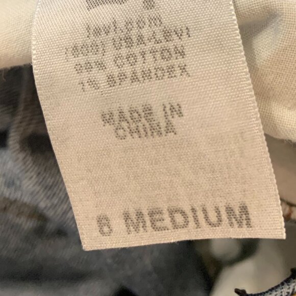 Levi's Perfect Waist 525 Boot Cut Size 8 M Jeans - Picture 6 of 7